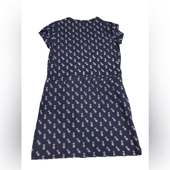Tribal Navy Blue Pineapple Print Dress - Picture 2 of 5